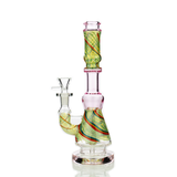 11" Twisting Inside Conical Base Water Pipe with 14mm Male Bowl