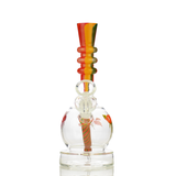 8" Rasta Flower Water Pipe Bong with 14mm Male Bowl