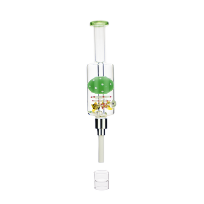 8" Nectar Collector Glycerin with Screw on Ceramic Tip