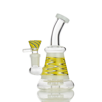 6" Wigwag Designs Water Pipe with 14mm Male Bowl