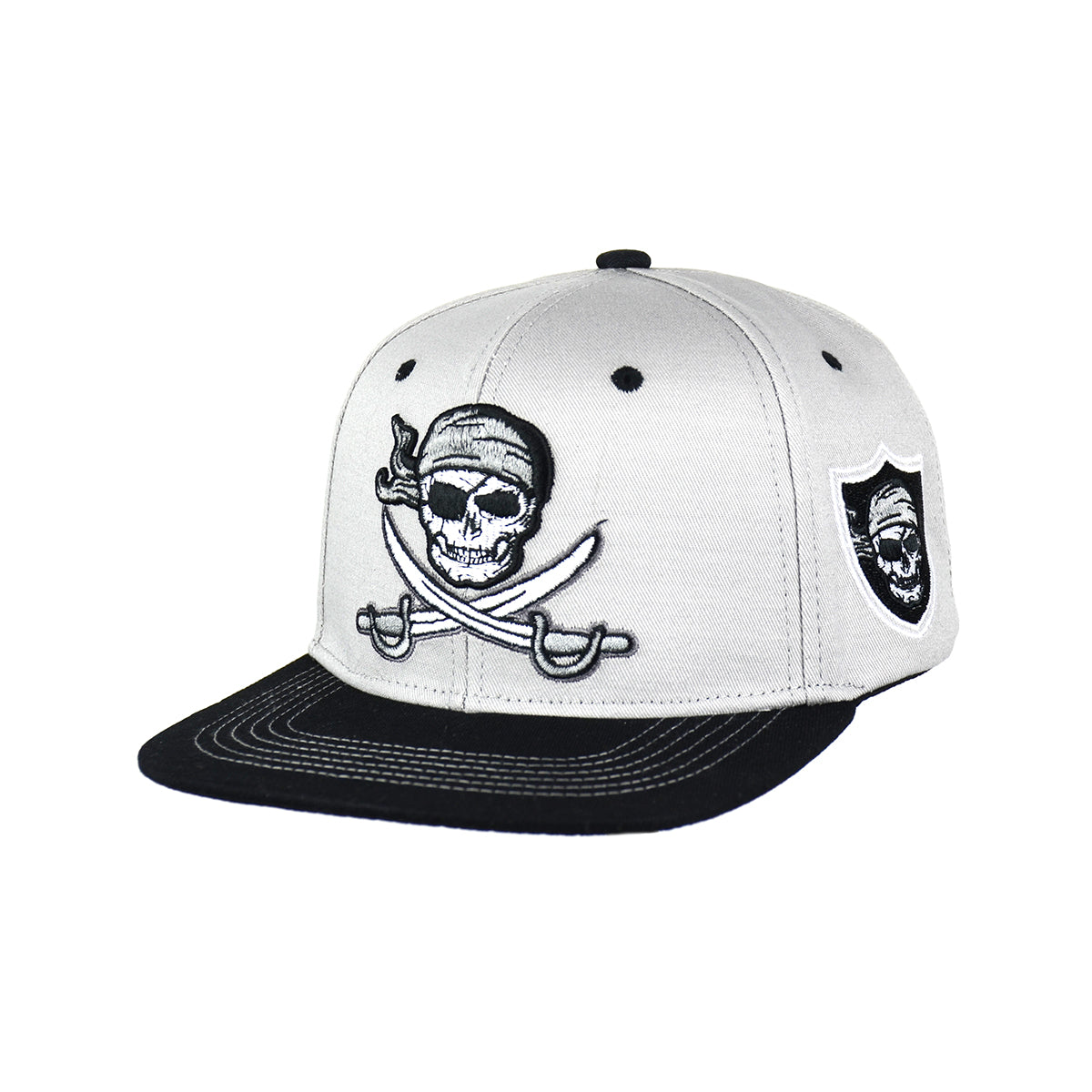 Snapback "Skull Pirate" Hat Embroidered