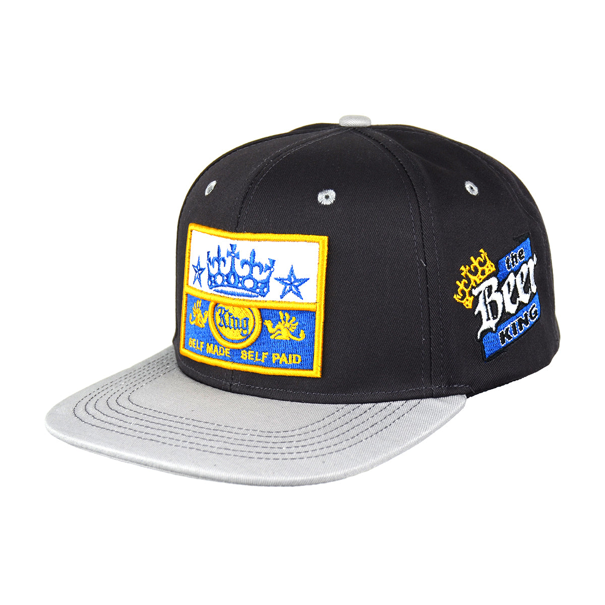 Snapback "The Beer King" Hat Embroidered