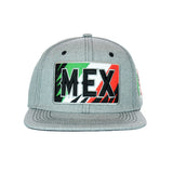 Snapback "Mexico" Hat Embroidered