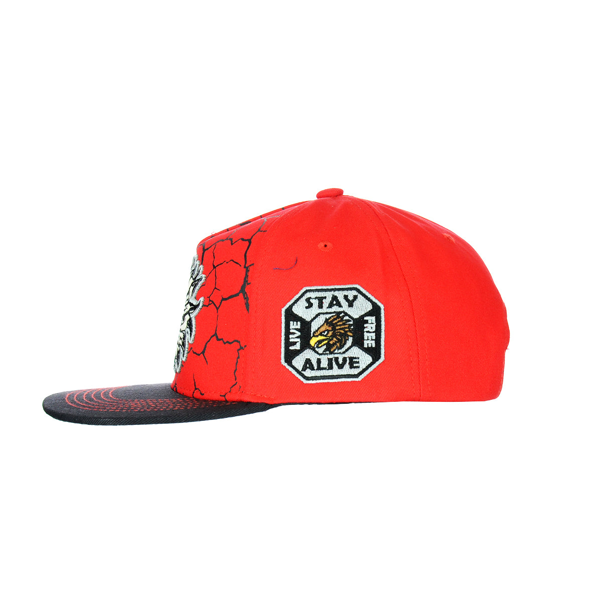 Snapback "STAY ALIVE" Hat Embroidered