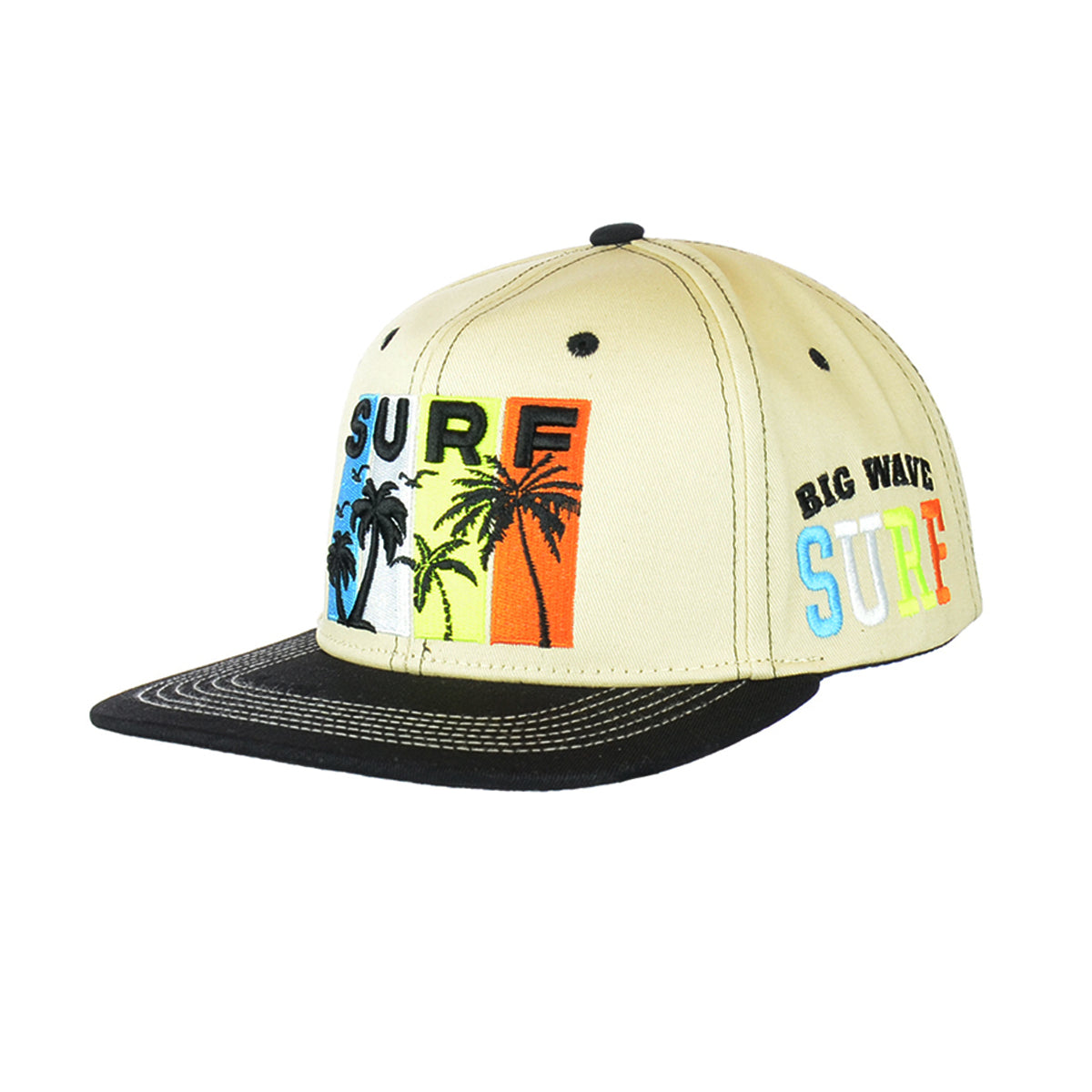 Snapback "SURF" Hat Embroidered