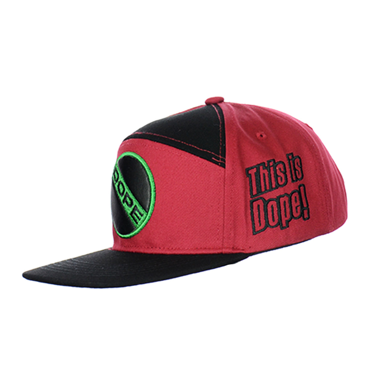 Dope Embroidered Snapback Hat
