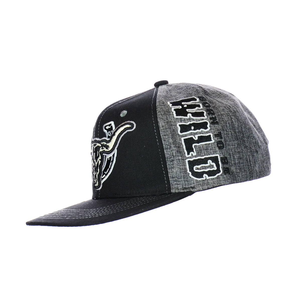 Snapback "WILD BULL" Hat Embroidered