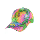Lion Smoking Design Baseball Snapback Hat