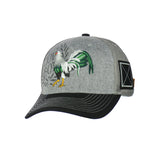 Cow Boys Embroidered Snapback Hat