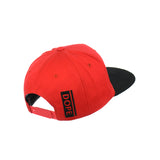 Dope Canna Leaf Embroidered Snap Hat