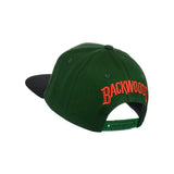 Backwood Leaf Embroidered Snapback Hat