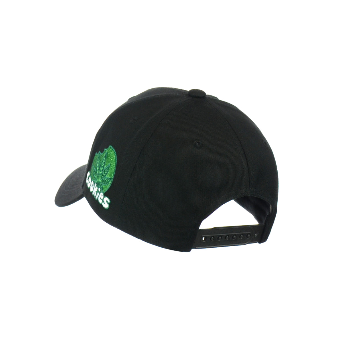 C-Cannabis Leaf Embroidered Snapback Hat