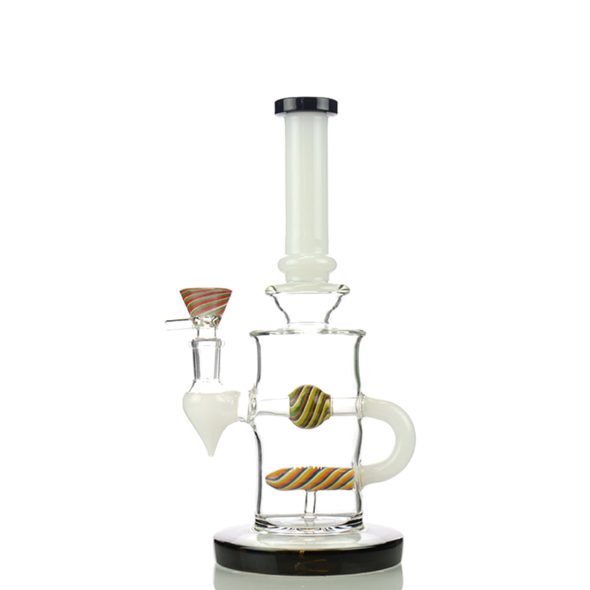 10" In-line Shower Water Pipe with 14mm Male Bowl