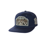 San Diego Embroidered Snapback Hat