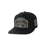 San Diego Embroidered Snapback Hat