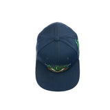 It's 420 Cannabis Leaf Embroidered Snapback Hat