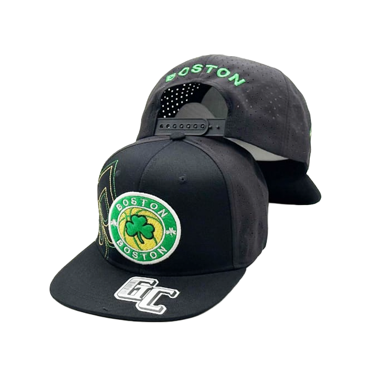 Boston Hat Black Snapback