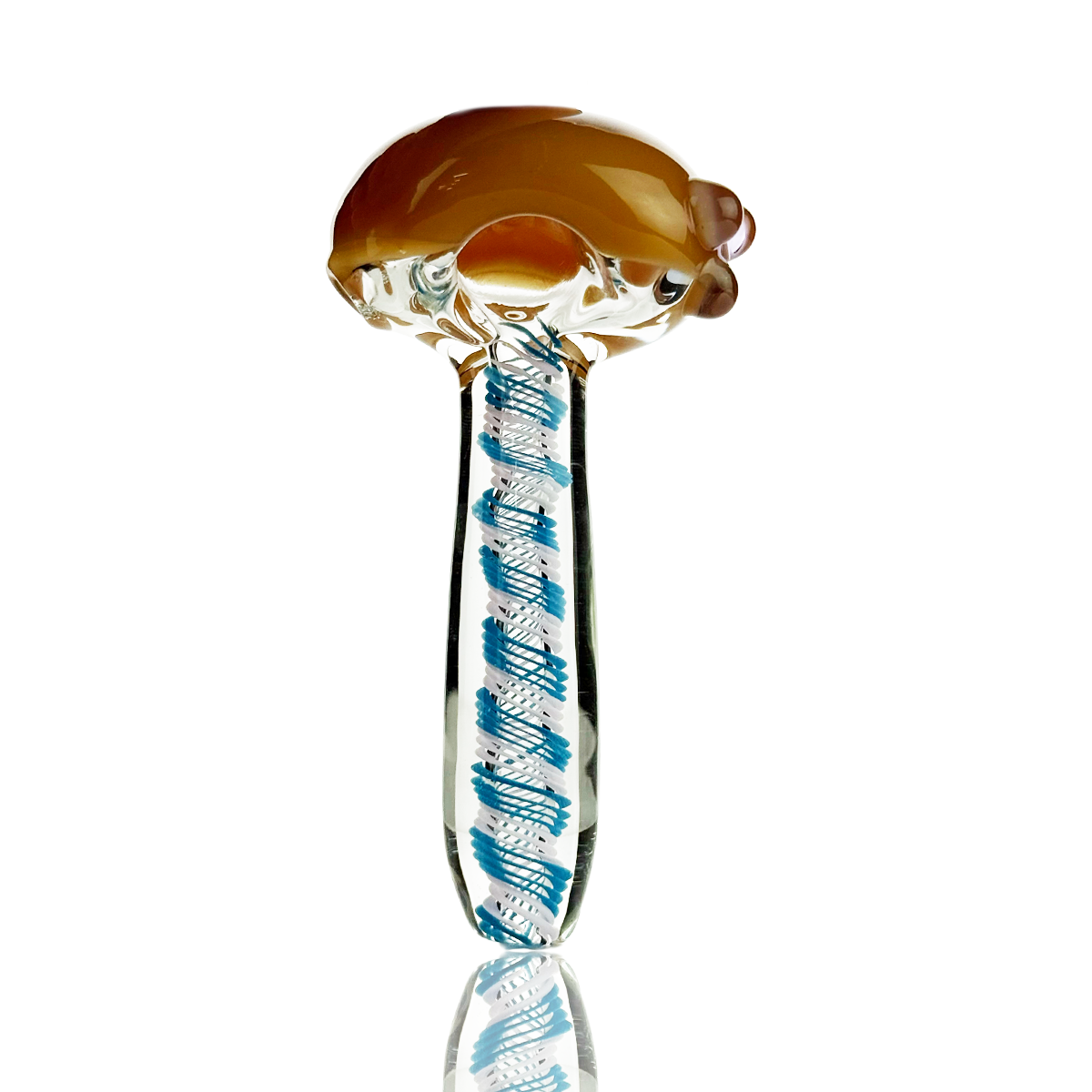 4.5" Slime Spiral Design Hand Pipe Spoon