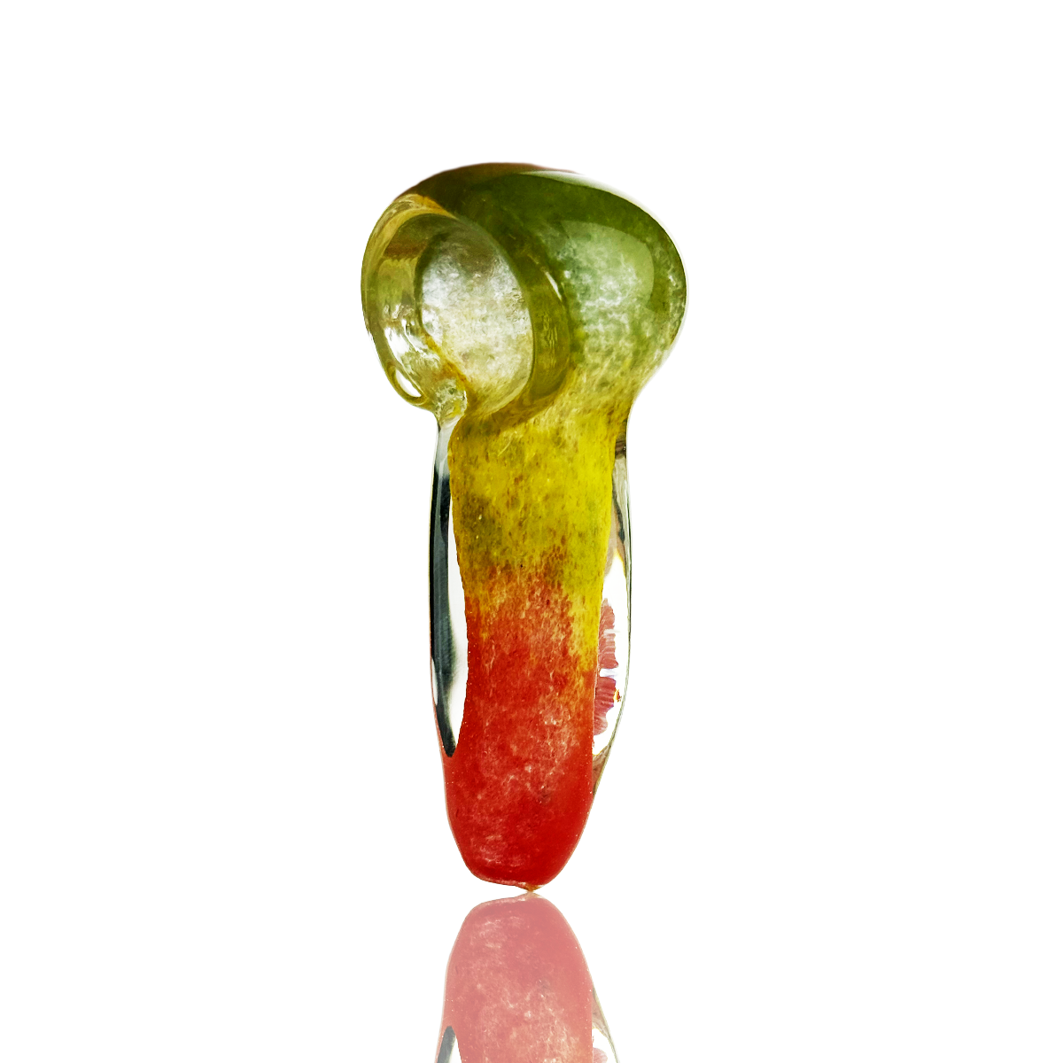 2.5" Rasta Frit Hand Pipe Spoon
