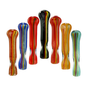4" Chillum One Hitter Color Frit Glass