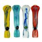 4" One Hitter Frit Glass Chillum