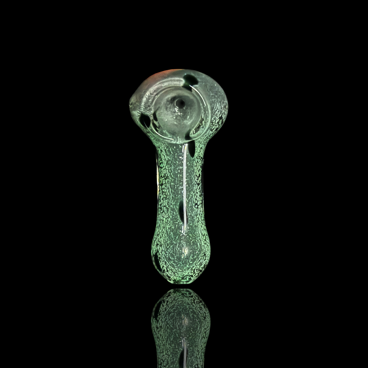 3.5" Glow in The Dark Hand Pipe Spoon