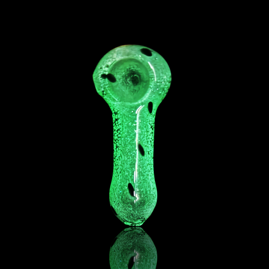 3.5" Glow in The Dark Hand Pipe Spoon