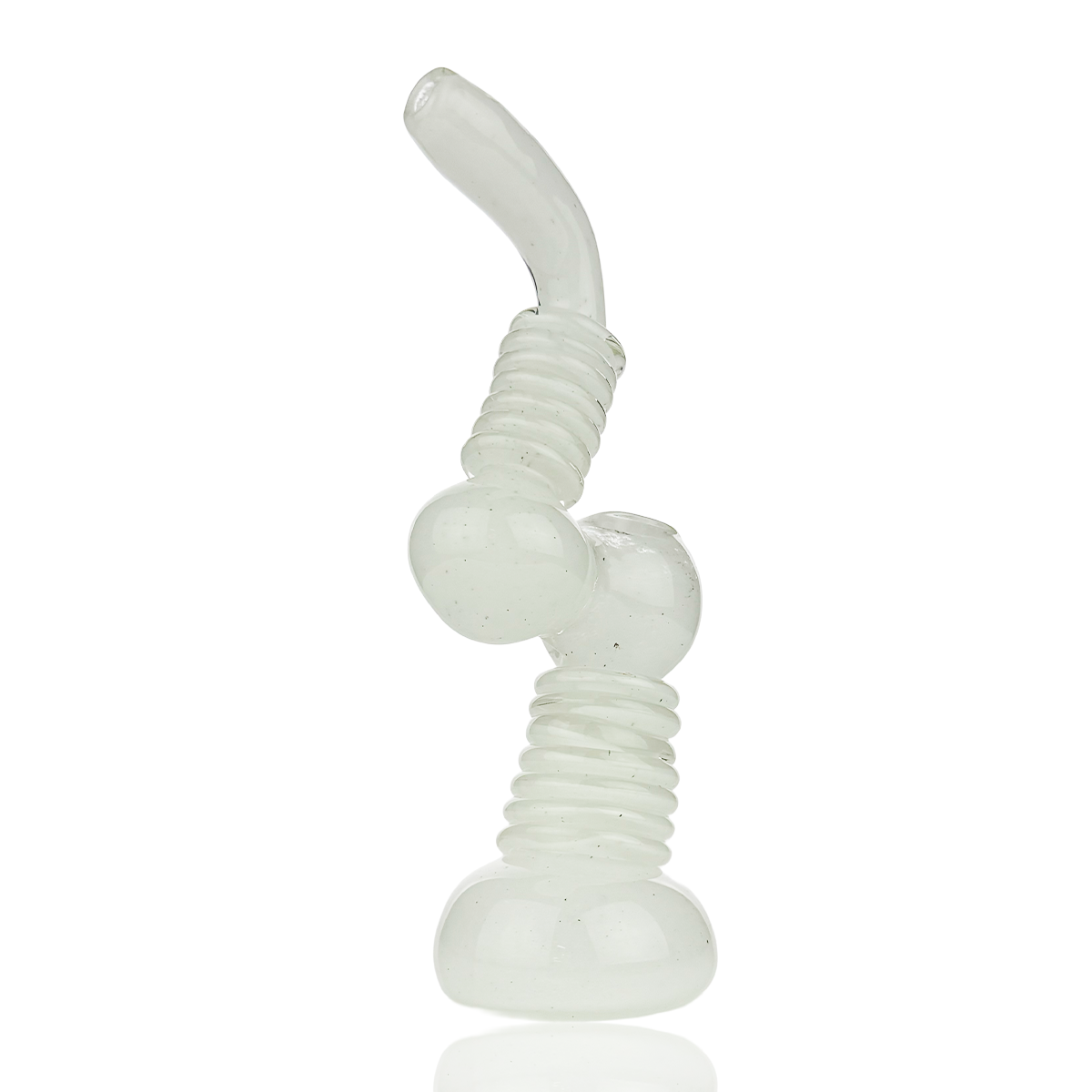 8" Color Frit Bubbler with Rings