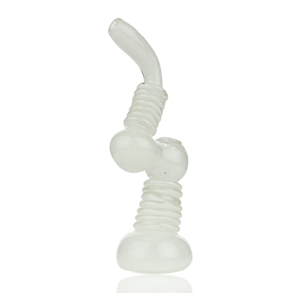 8" Color Frit Bubbler with Rings