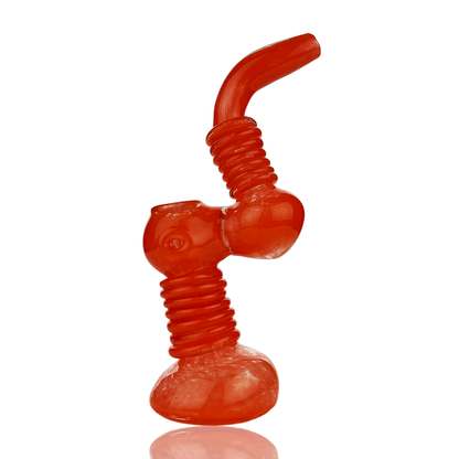 8" Color Frit Bubbler with Rings