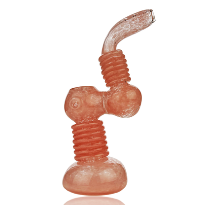 8" Color Frit Bubbler with Rings