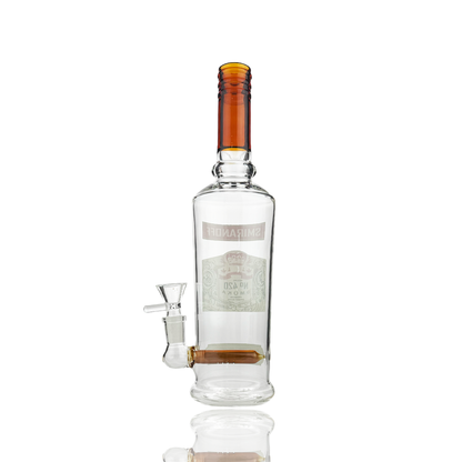11.5" Liquor Bottle Bong with 14mm Bowl