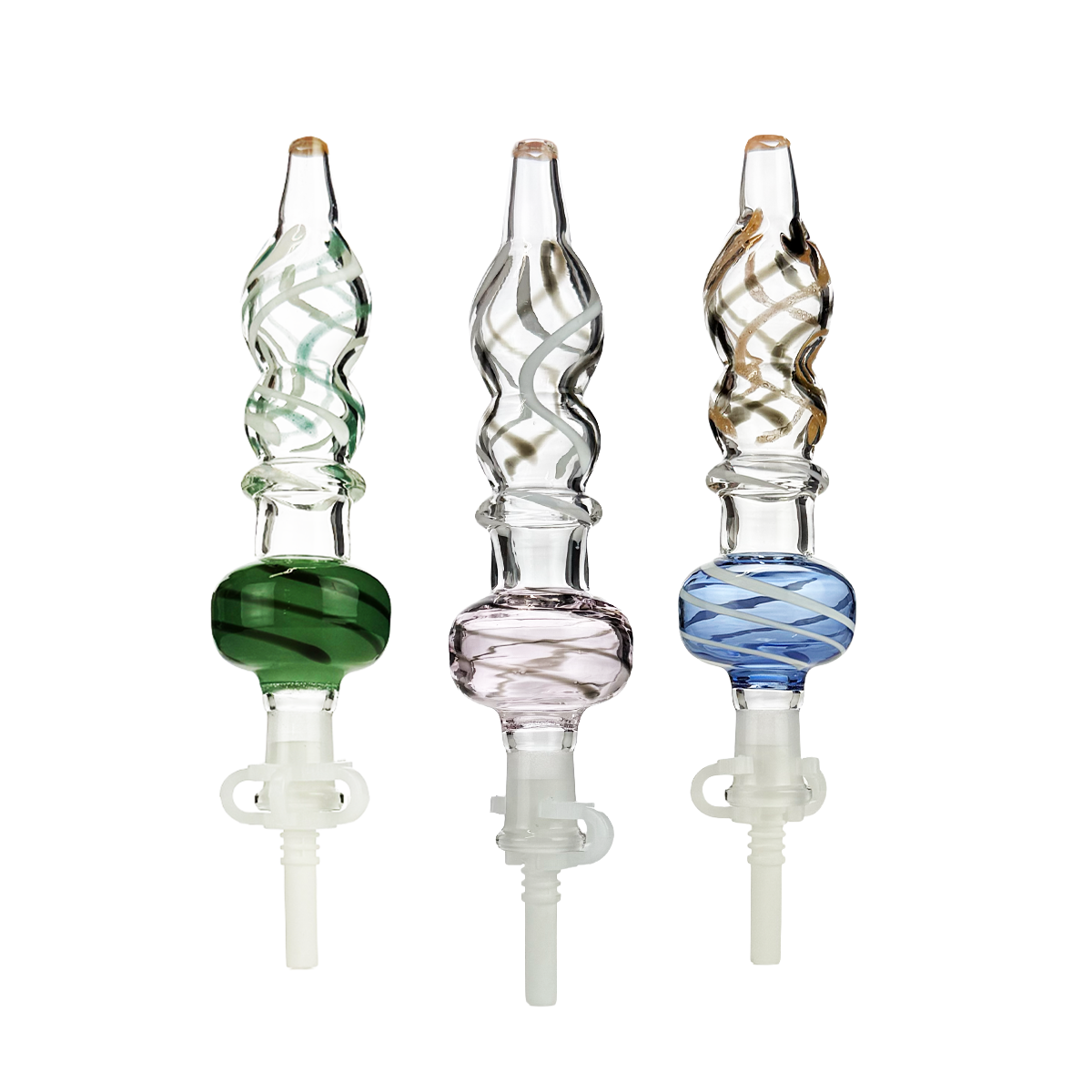 6" Nectar Collector Straw with Ceramic Tip