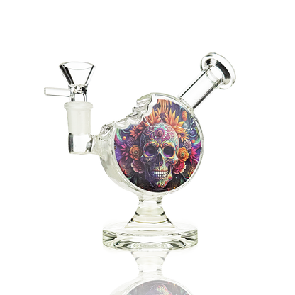 7" Water Pipe Bong with 14mm Male Bowl