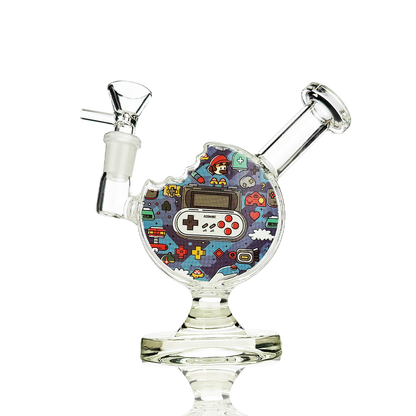 7" Water Pipe Bong with 14mm Male Bowl