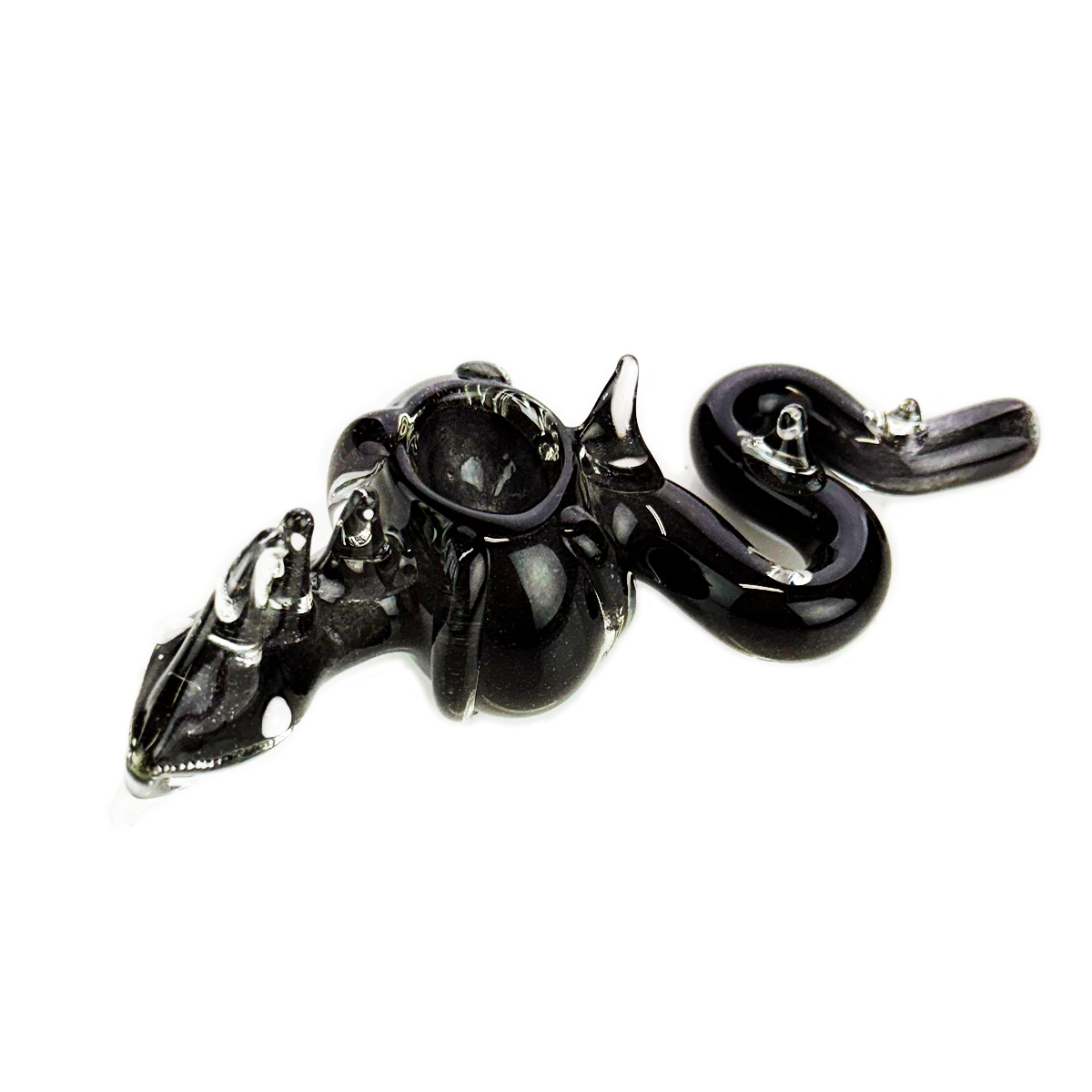 5" Dragon Hand Pipe Inside Color Lining Approx 95 Grams