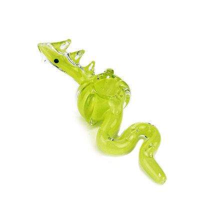 5" Dragon Hand Pipe Inside Color Lining Approx 95 Grams