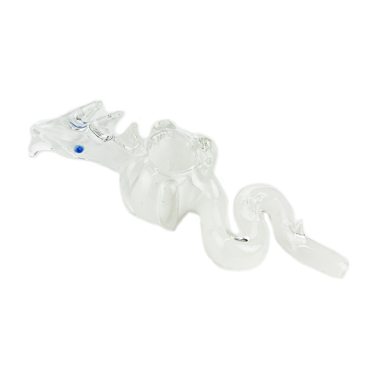 5" Dragon Hand Pipe Inside Color Lining Approx 95 Grams