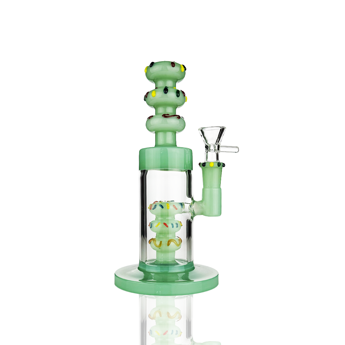 9" Water Pipe Bong with 14mm Male Bowl