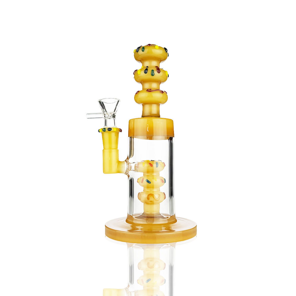 9" Water Pipe Bong with 14mm Male Bowl