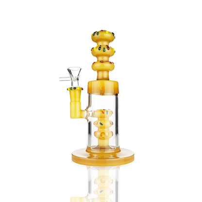 9" Water Pipe Bong with 14mm Male Bowl