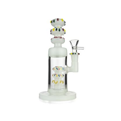 9" Water Pipe Bong with 14mm Male Bowl