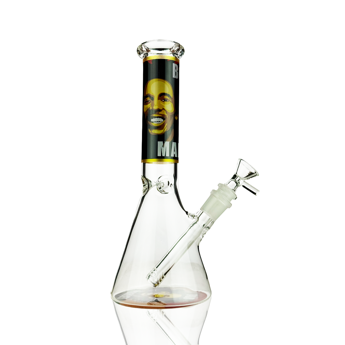 10" Bob Beaker with 14mm Male Bowl