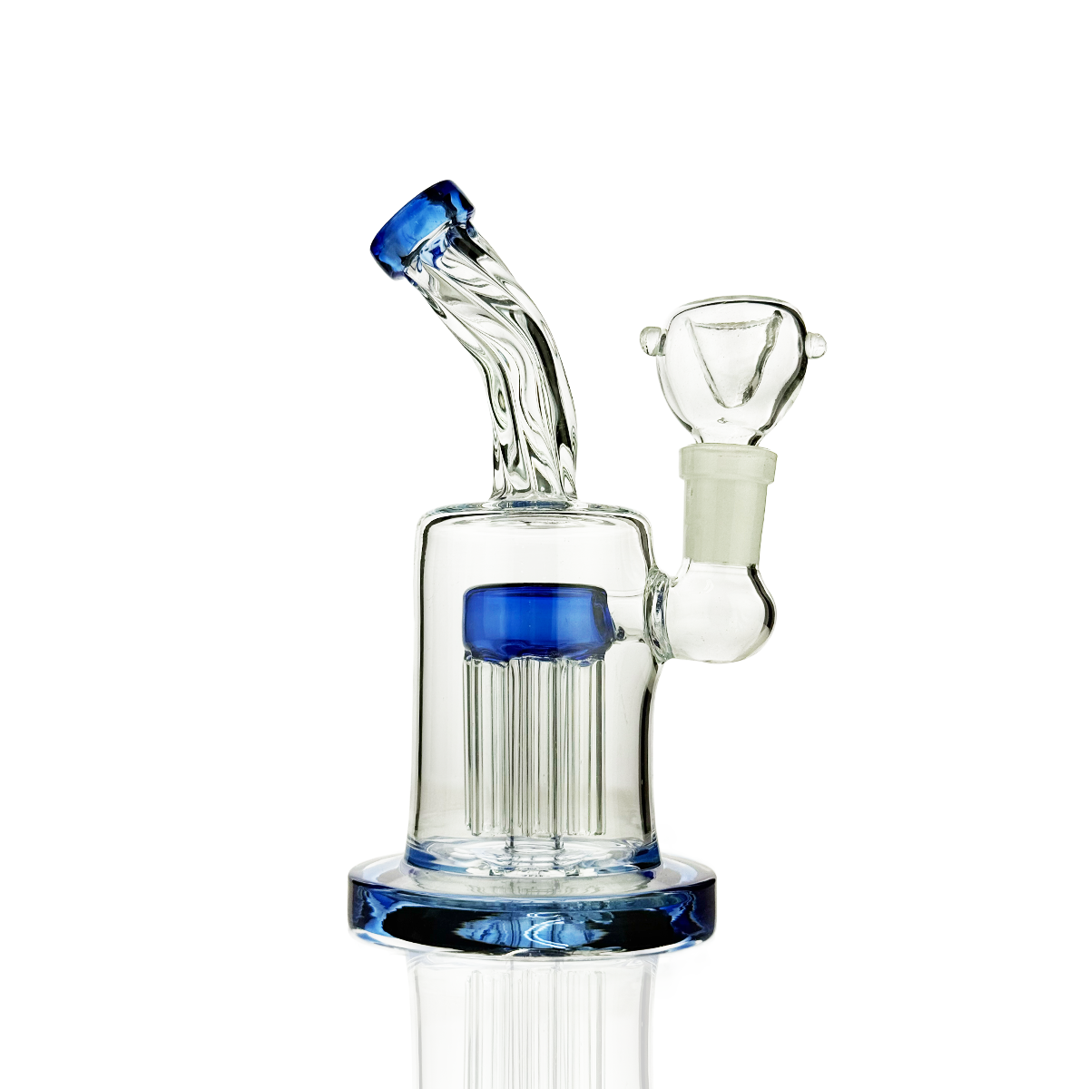 6" Tree Shower Water Pipe with 14mm Male Bowl