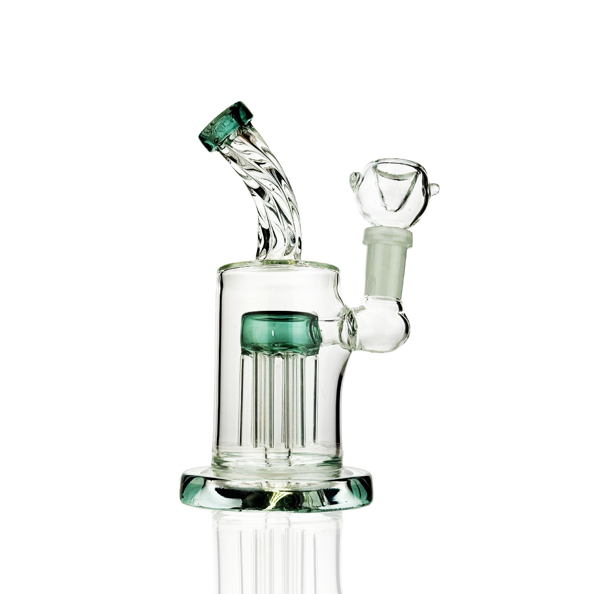 6" Tree Shower Water Pipe with 14mm Male Bowl