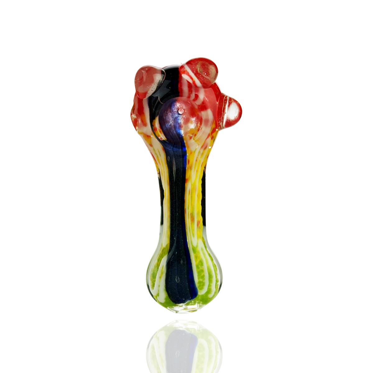 4.5" Rasta Dicro Hand Pipe Spoon