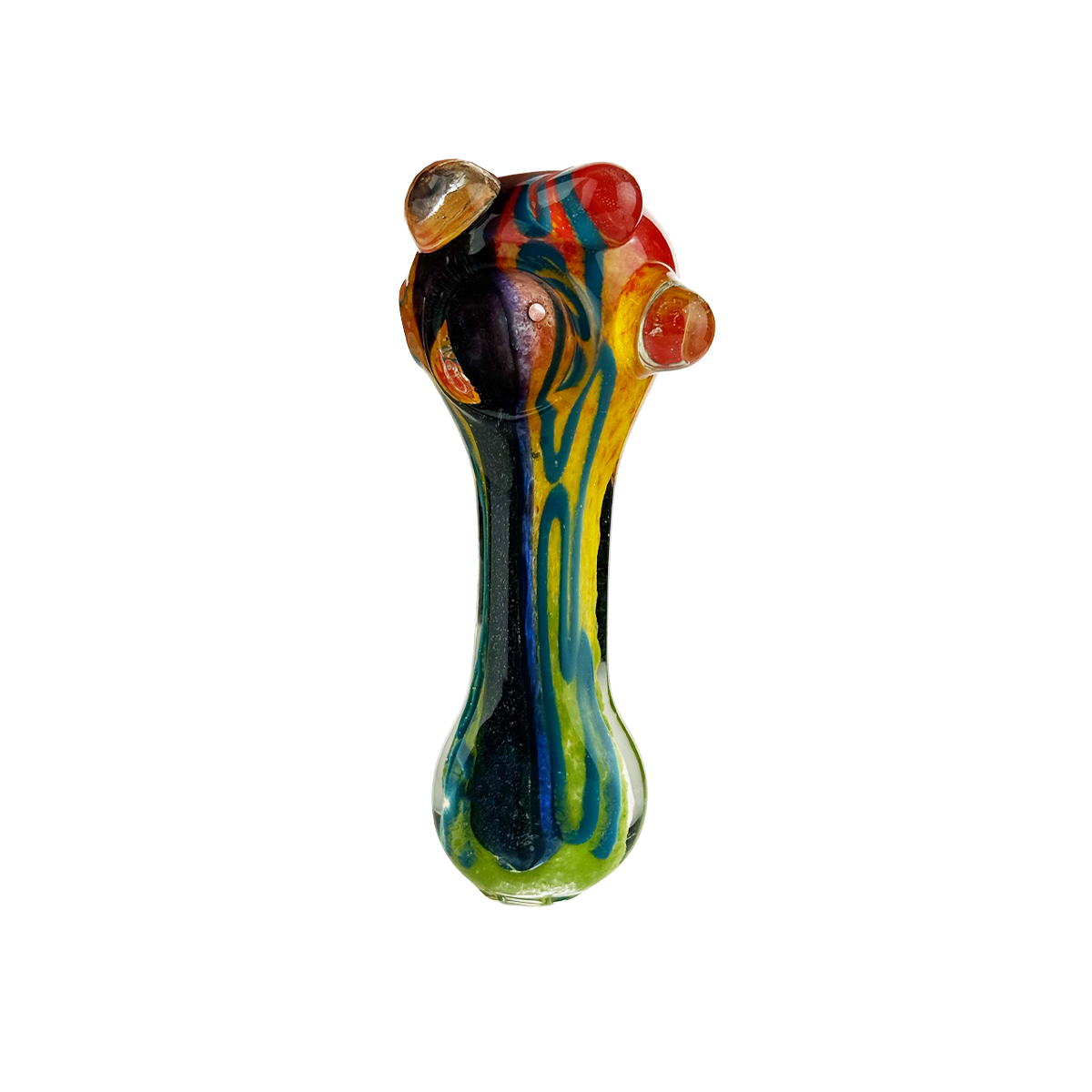 4.5" Rasta Dicro Hand Pipe Spoon