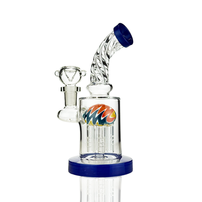 7" Tree Shower Water Pipe with Reversal Dome and 14mm Male Bowl