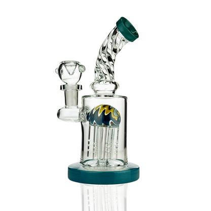 7" Tree Shower Water Pipe with Reversal Dome and 14mm Male Bowl