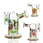 7" Sticker Bong with 14mm Male Bowl